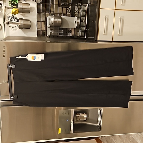 💕VUORI💕 Meta Wide Leg Pants ~ Black Large L NWT - Picture 8 of 16